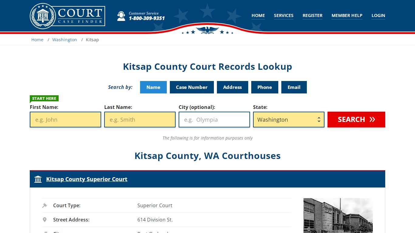 Kitsap County Court Records | WA Case Lookup